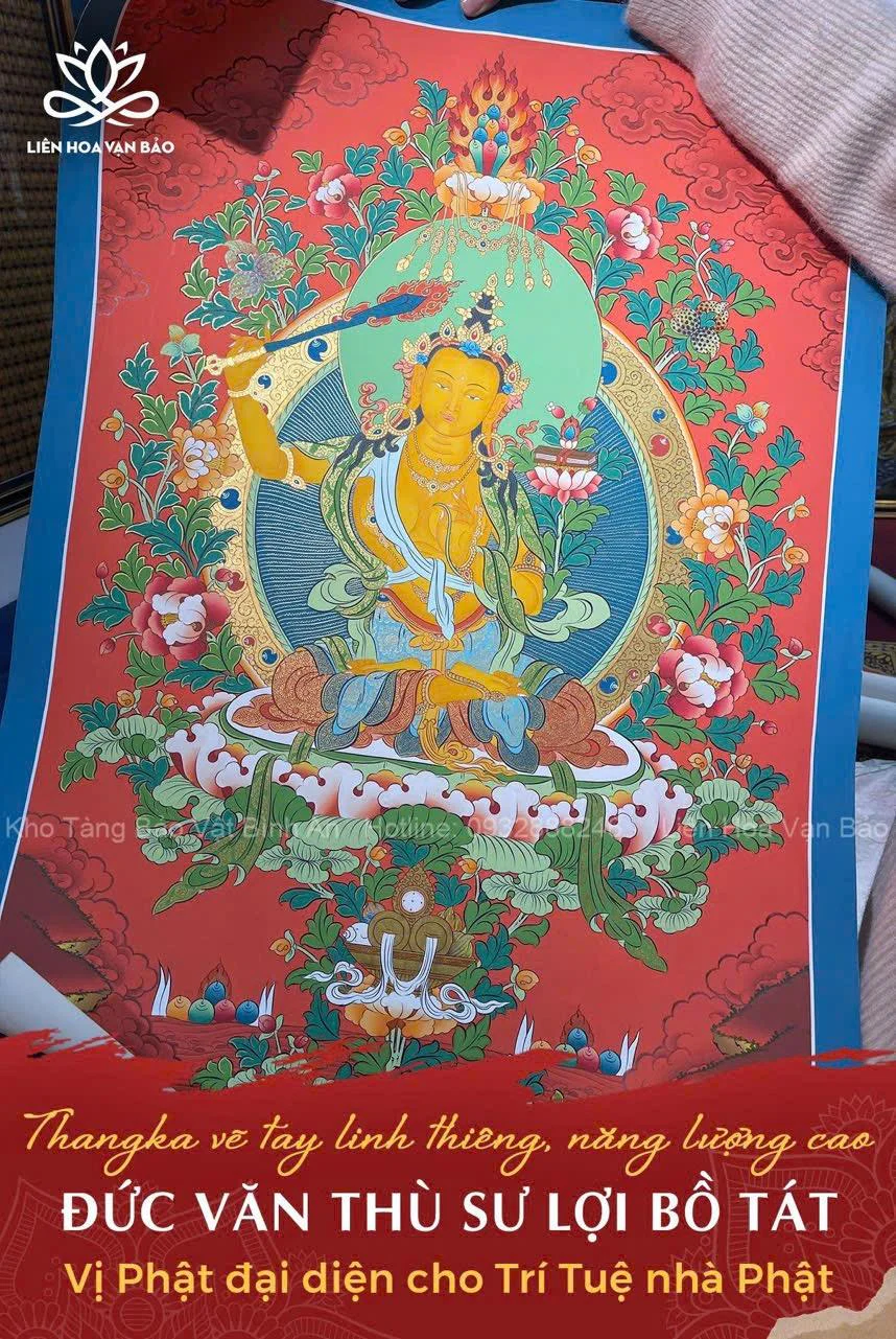 ThangKa Đức Văn Thù Sư Lợi - Hình ảnh 2