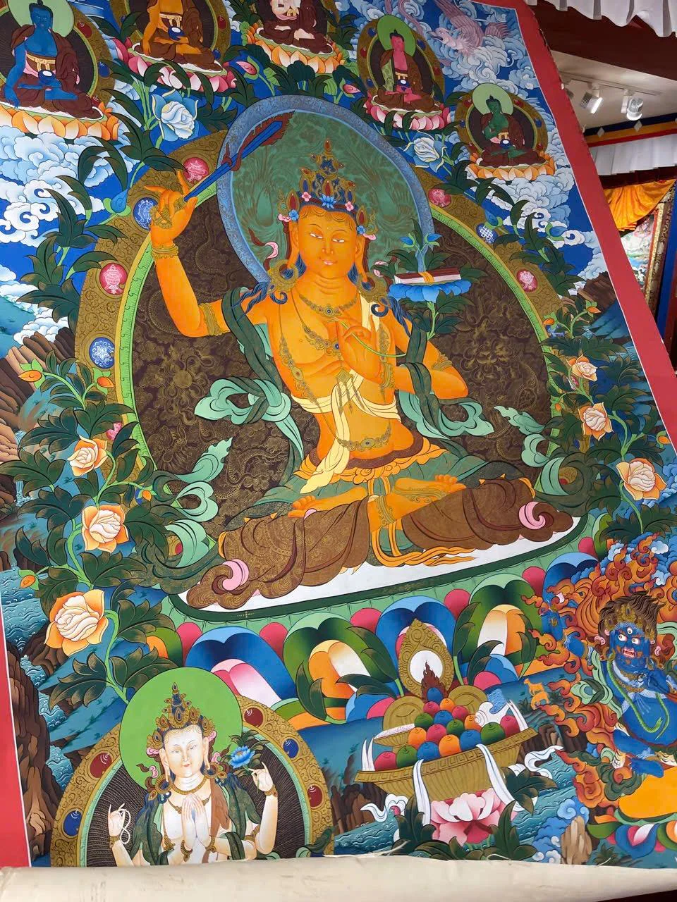 ThangKa Đức Văn Thù Sư Lợi - Hình ảnh 6