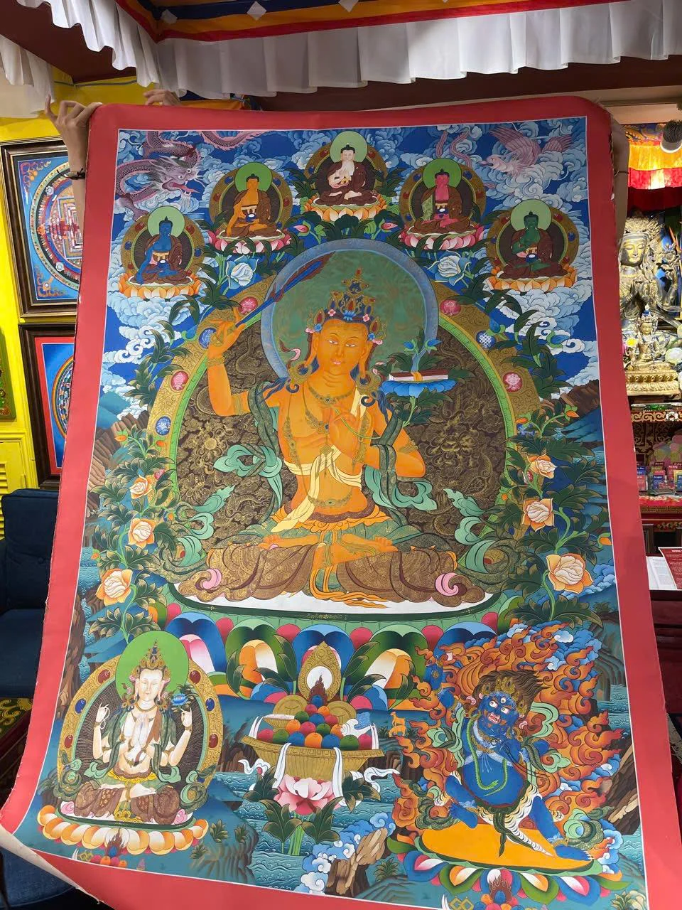ThangKa Đức Văn Thù Sư Lợi - Hình ảnh 7