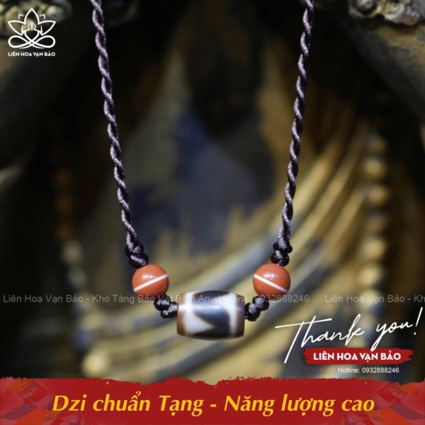 Dzi nanh cọp chuẩn Tạng