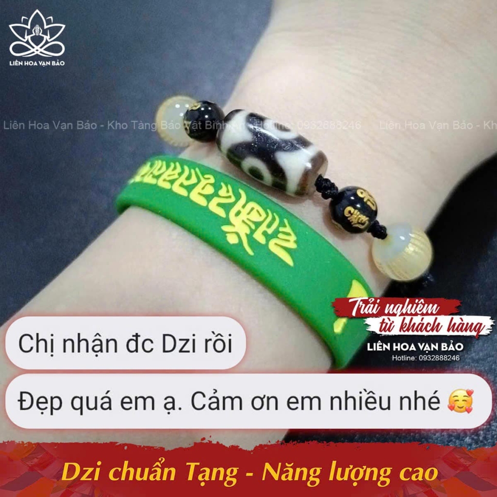 Cảm nhận của khách hàng khi nhận vòng Dzi đeo tay