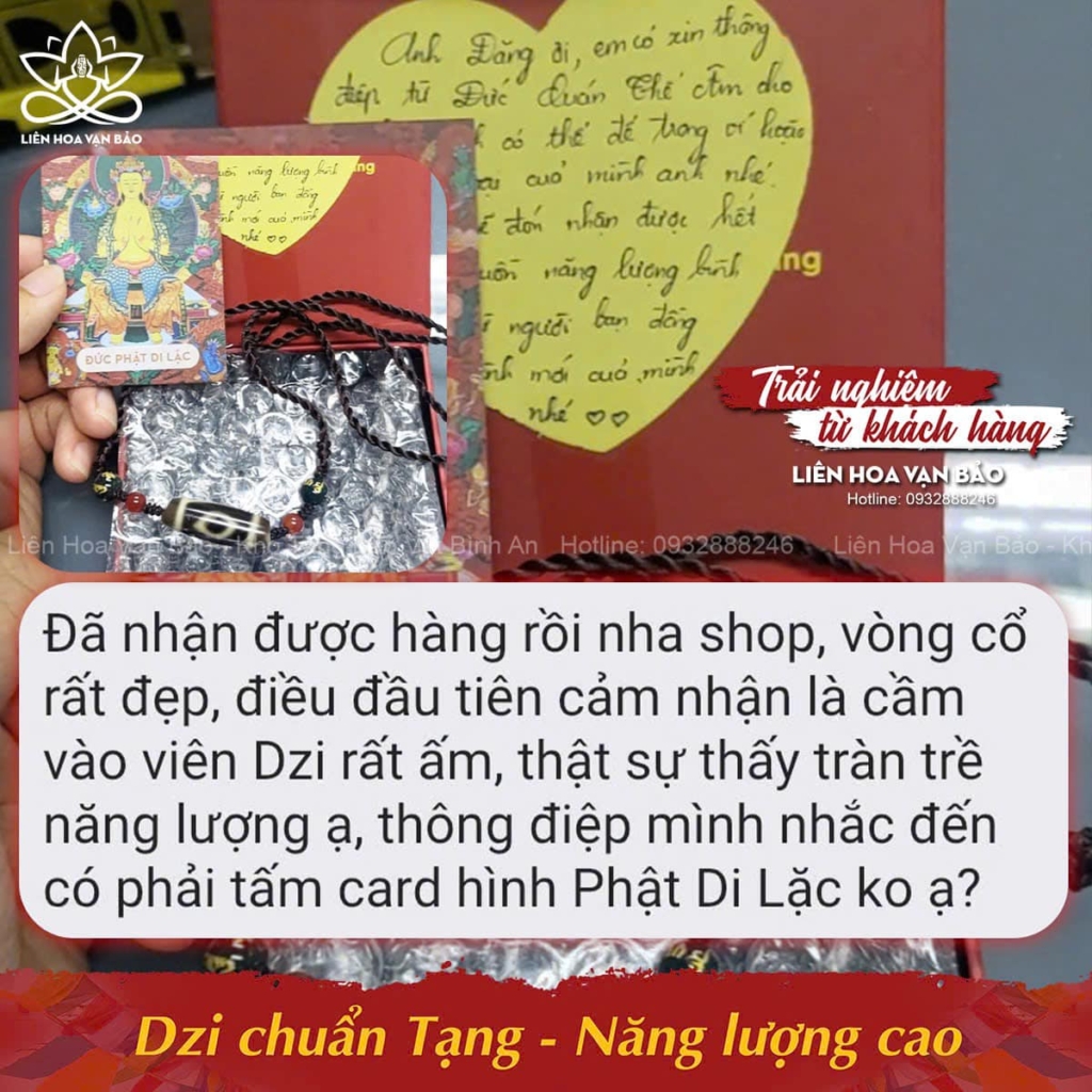 Cảm nhận của khách hàng sau khi thỉnh Dzi tại Liên Hoa Vạn Bảo