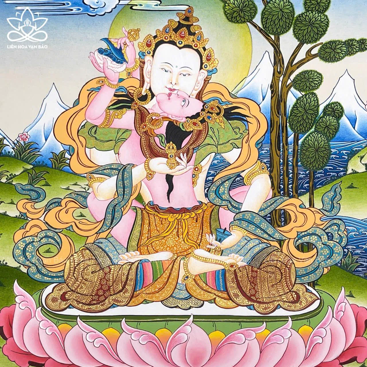 ThangKa Đức Kim Cương Tát Đỏa - Hình ảnh 5